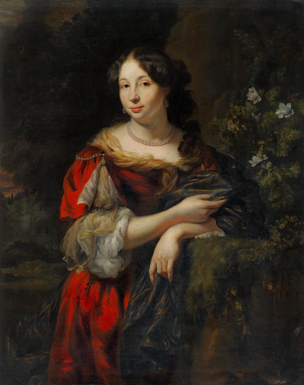 Retrato de una joven dama de Nicolaes Maes