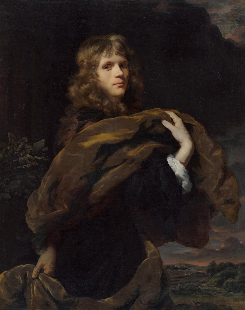 Retrato de un joven caballero de Nicolaes Maes
