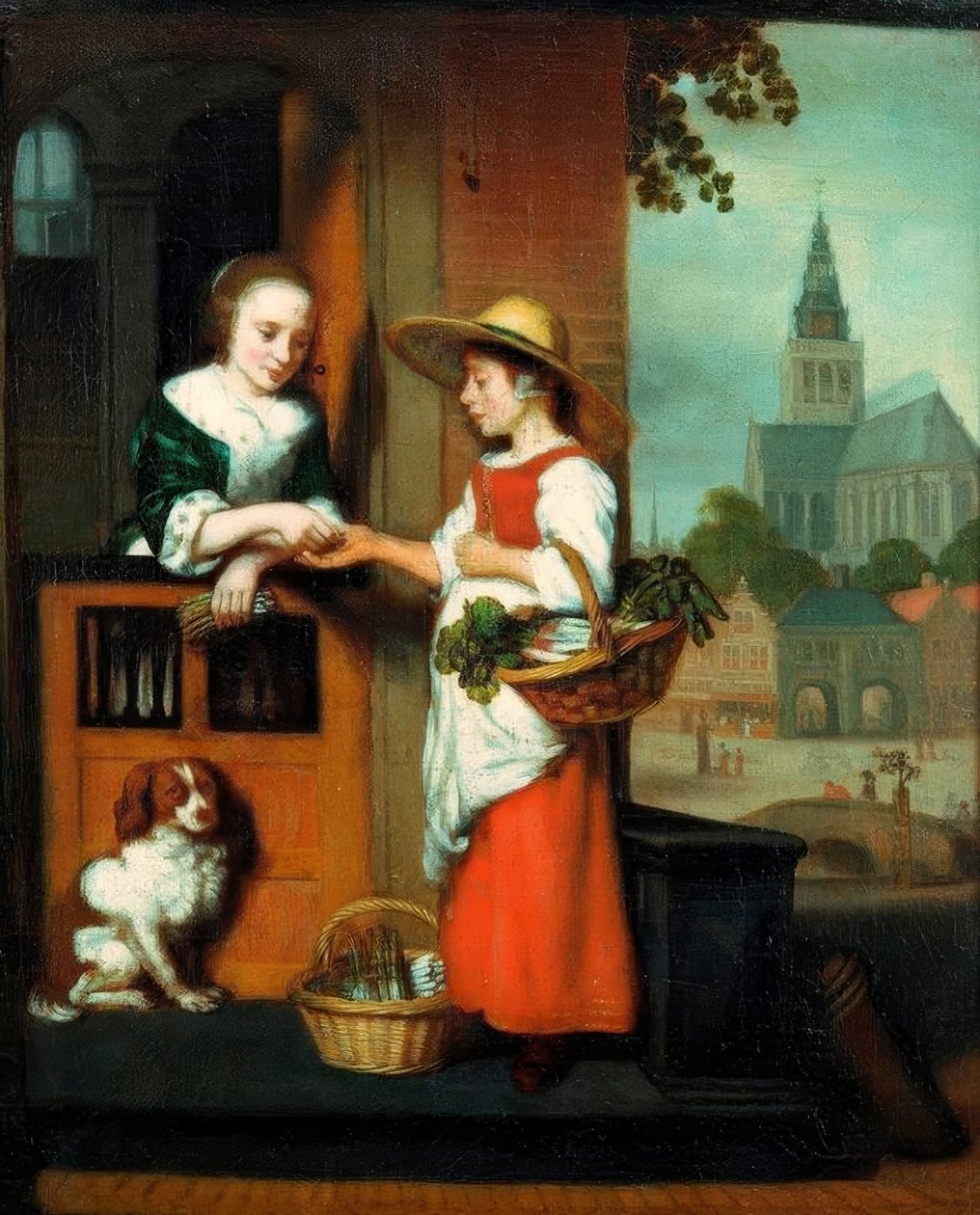 La vendedora de verduras de Nicolaes Maes