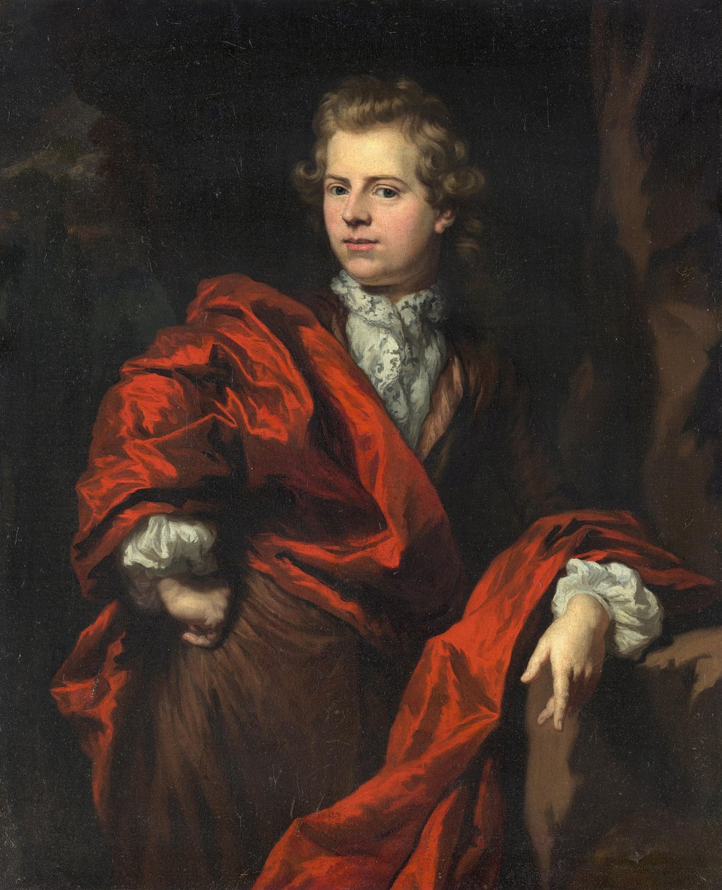 Retrato de un joven de Nicolaes Maes