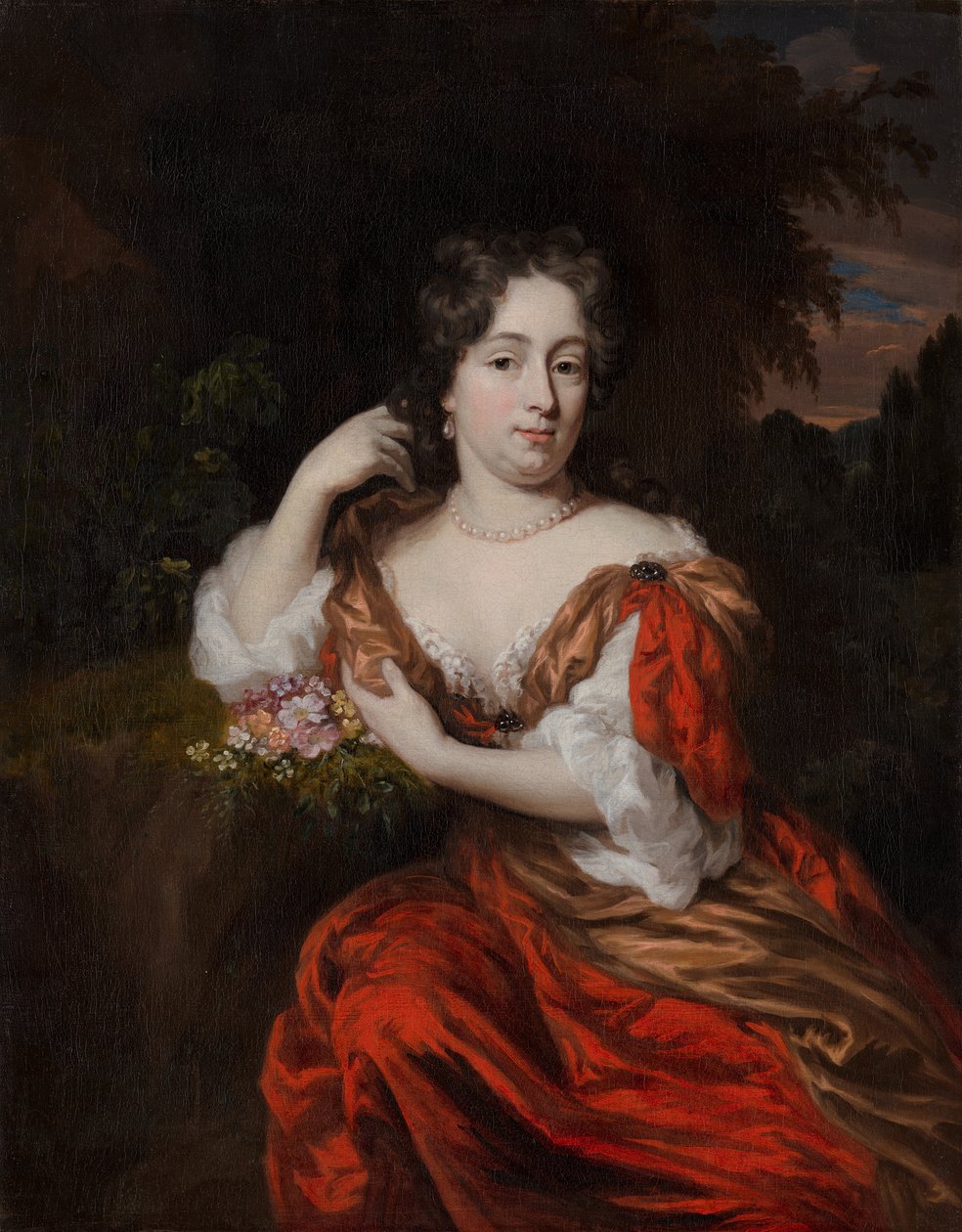 Retrato de Catharina Dierquens de Nicolaes Maes