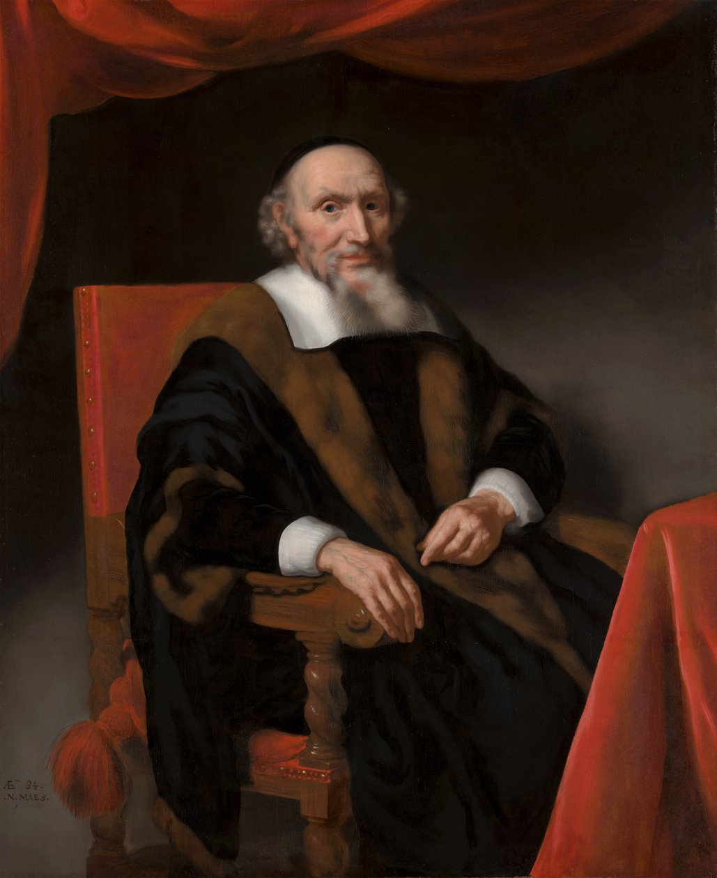 Retrato de Jacob Trip de Nicolaes Maes