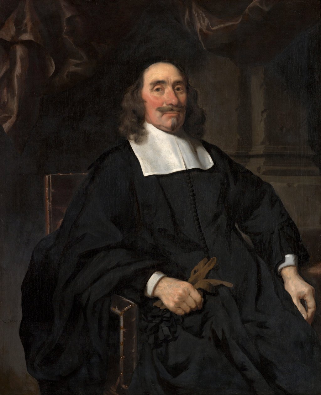 Retrato de un caballero de Nicolaes Maes