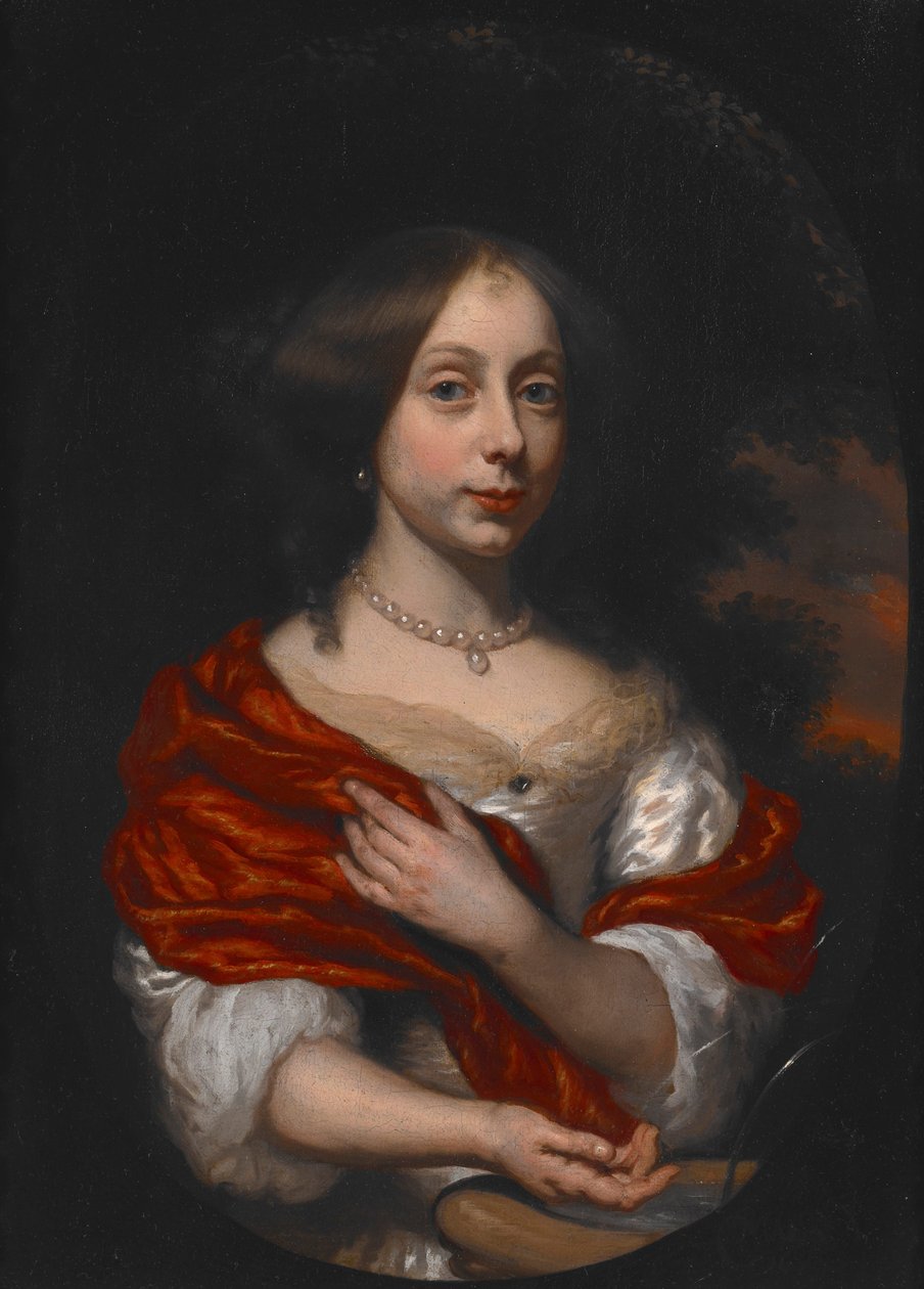 Retrato de una joven dama de Nicolaes Maes