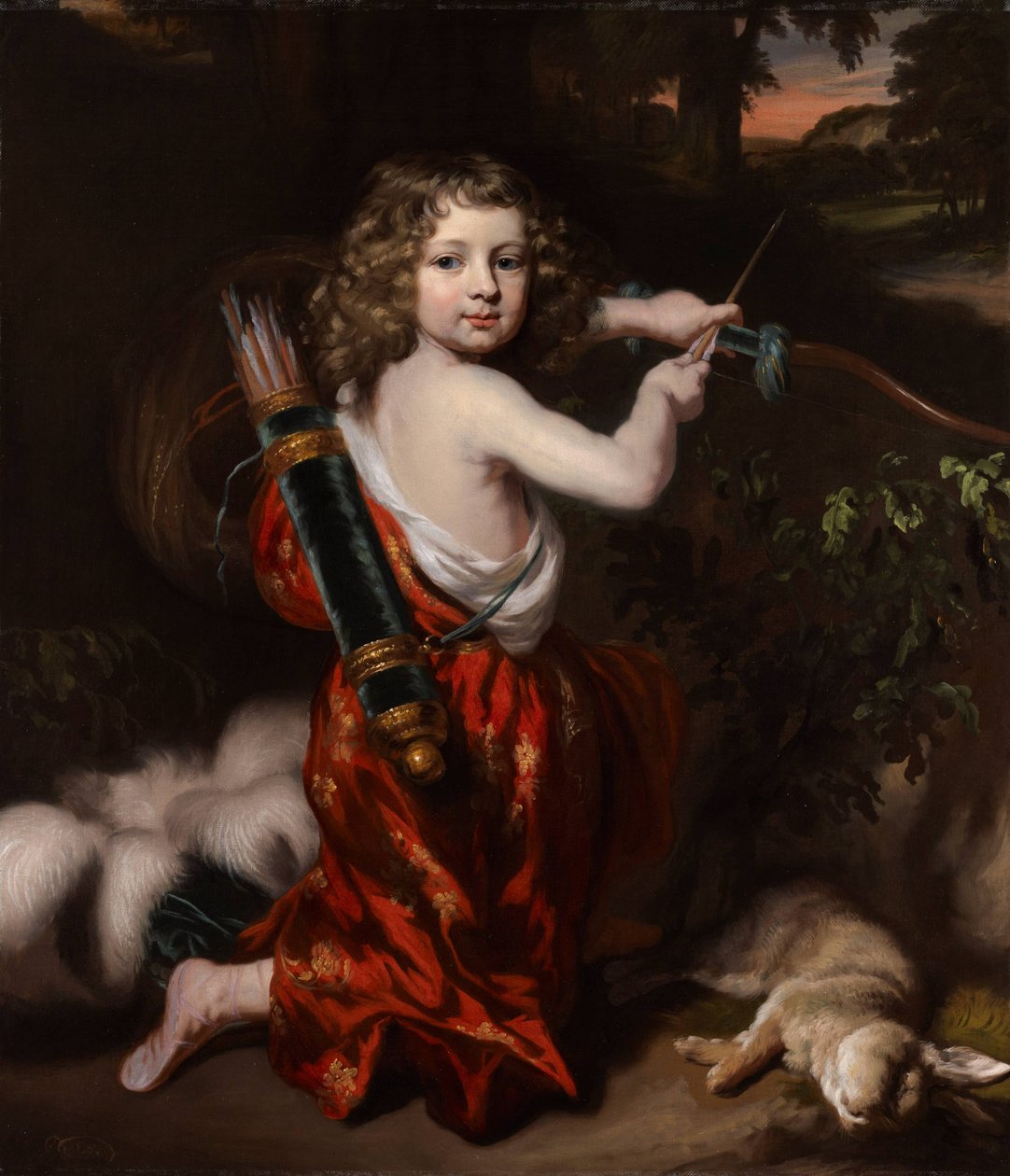 Retrato de un niño desconocido de Nicolaes Maes