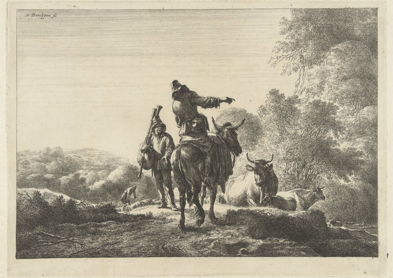 gaitero de Nicolaes Pietersz Berchem