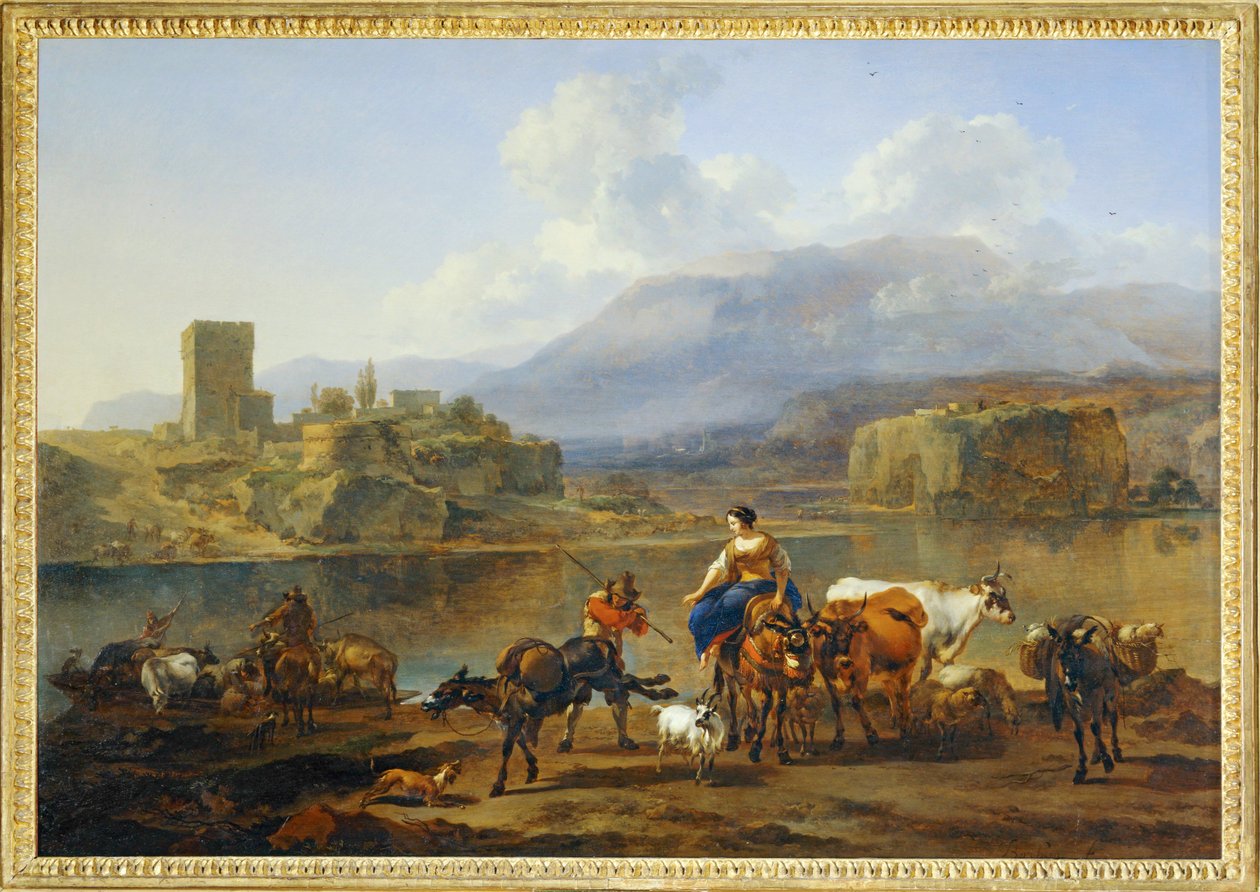 Aprobar el bac ... de Nicolaes Pietersz. Berchem