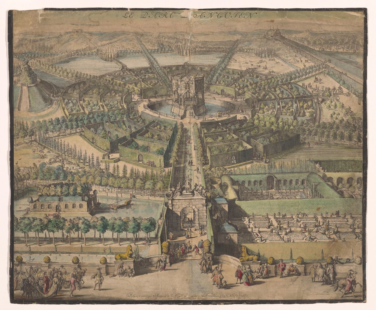 Vista del Parque de Enghien
Le Parc l