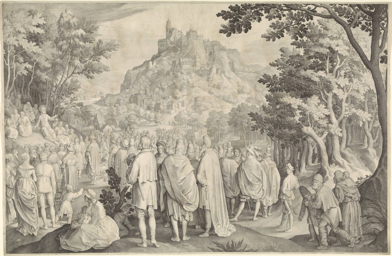 Sermón de la Montaña de Nicolaes de Bruyn