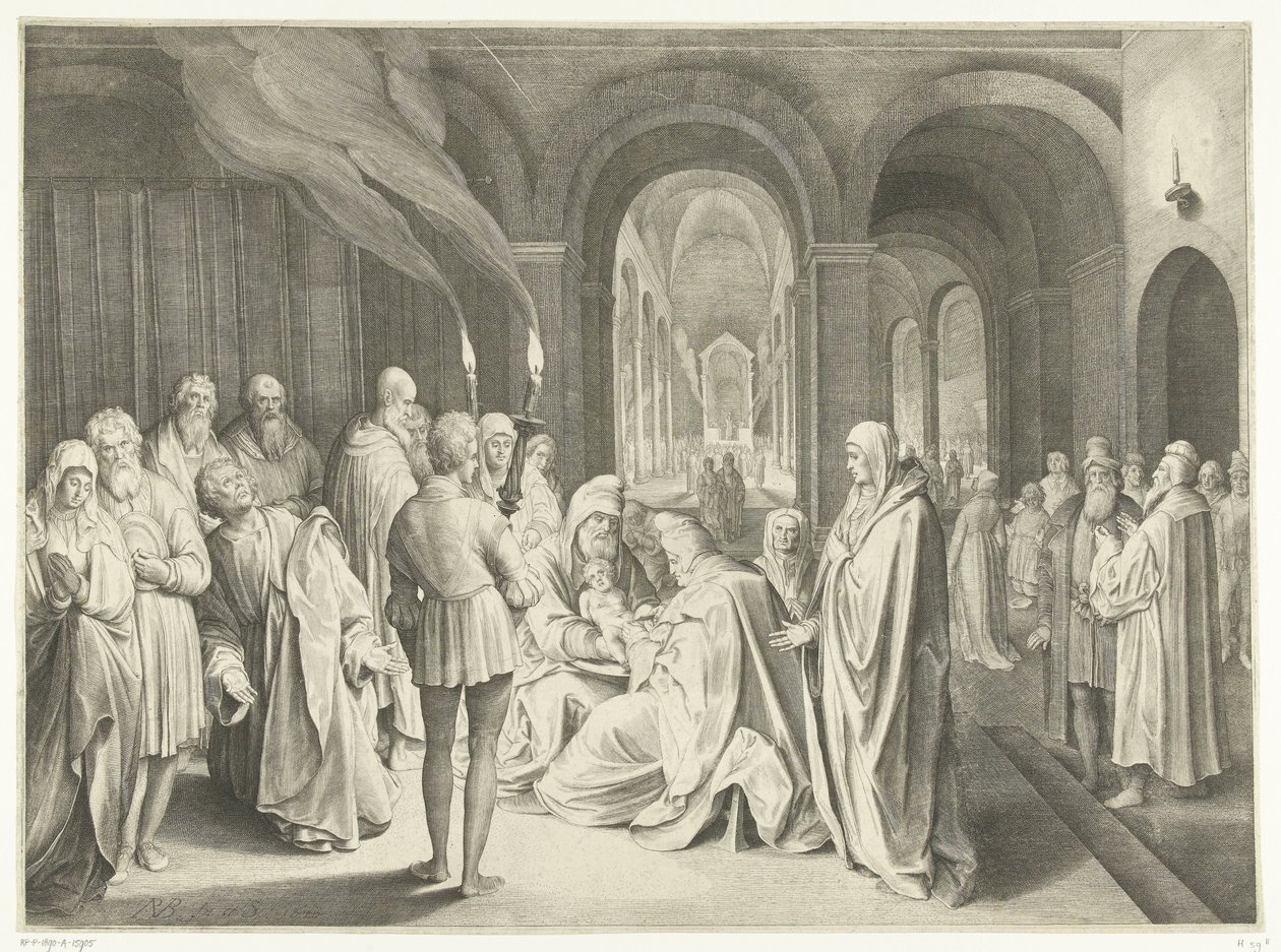 Circuncisión de Cristo de Nicolaes de Bruyn