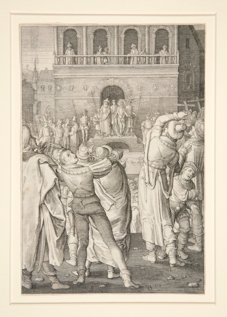 Cristo Mostrado a la Gente (Serie Pasión) de Nicolaes de Bruyn