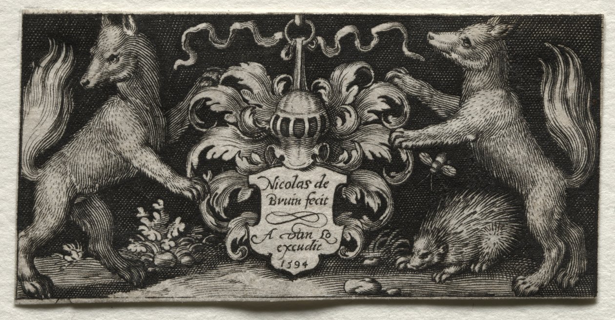 Escudo de armas de Nicolaes de Bruyn