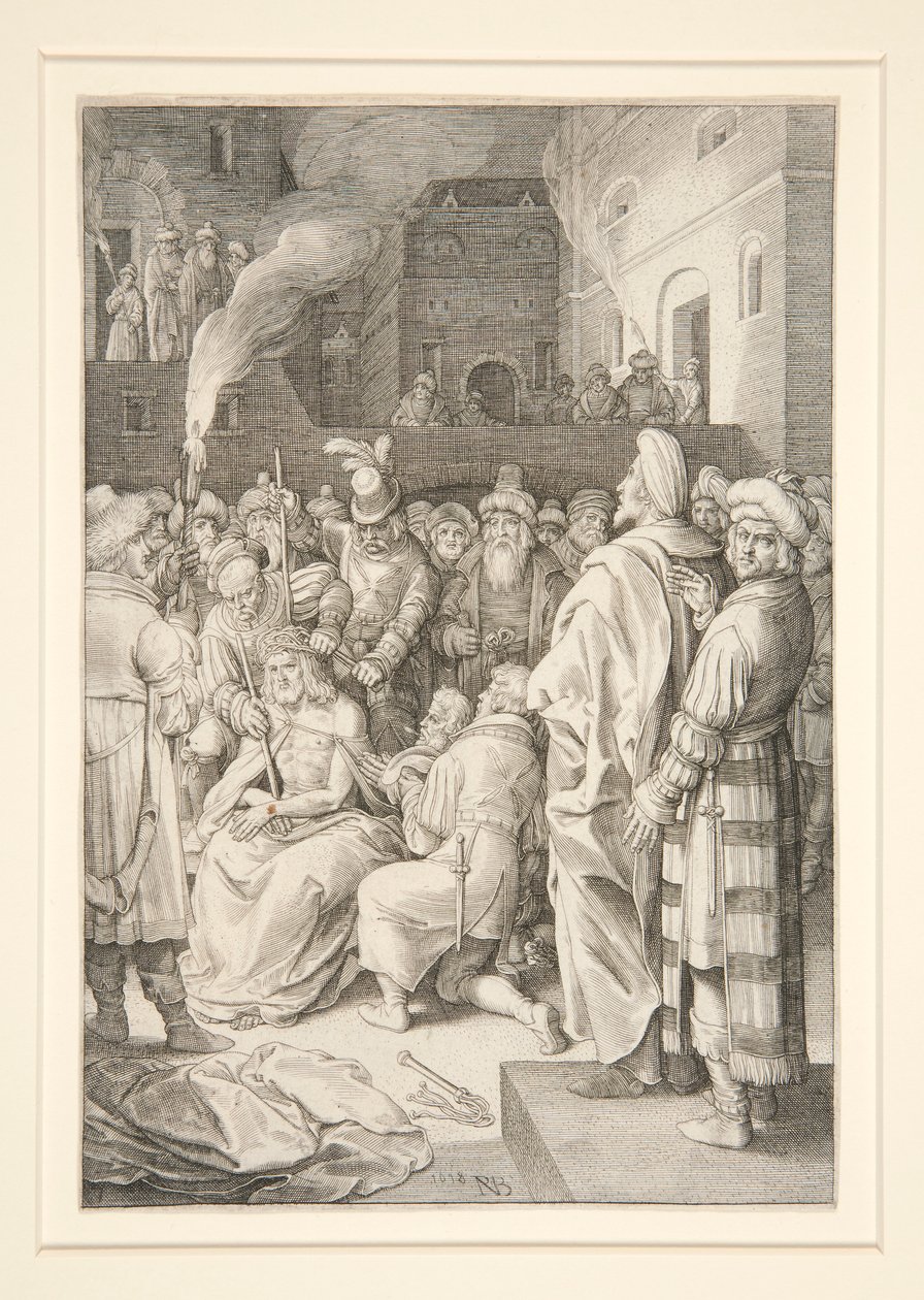 Coronación de Espinas (Serie Pasión) de Nicolaes de Bruyn