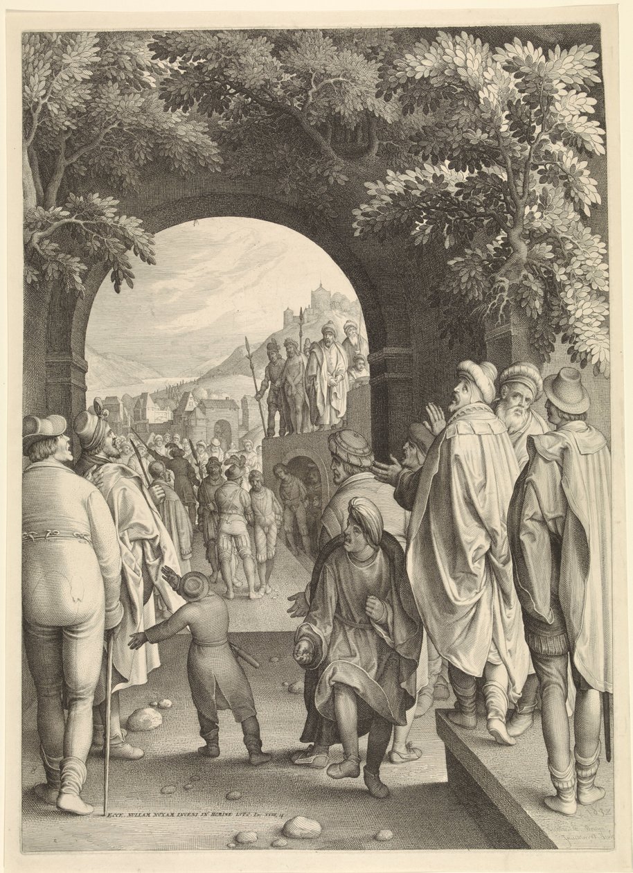 ecce-homo Pasión de Cristo (título de la serie) de Nicolaes de Bruyn