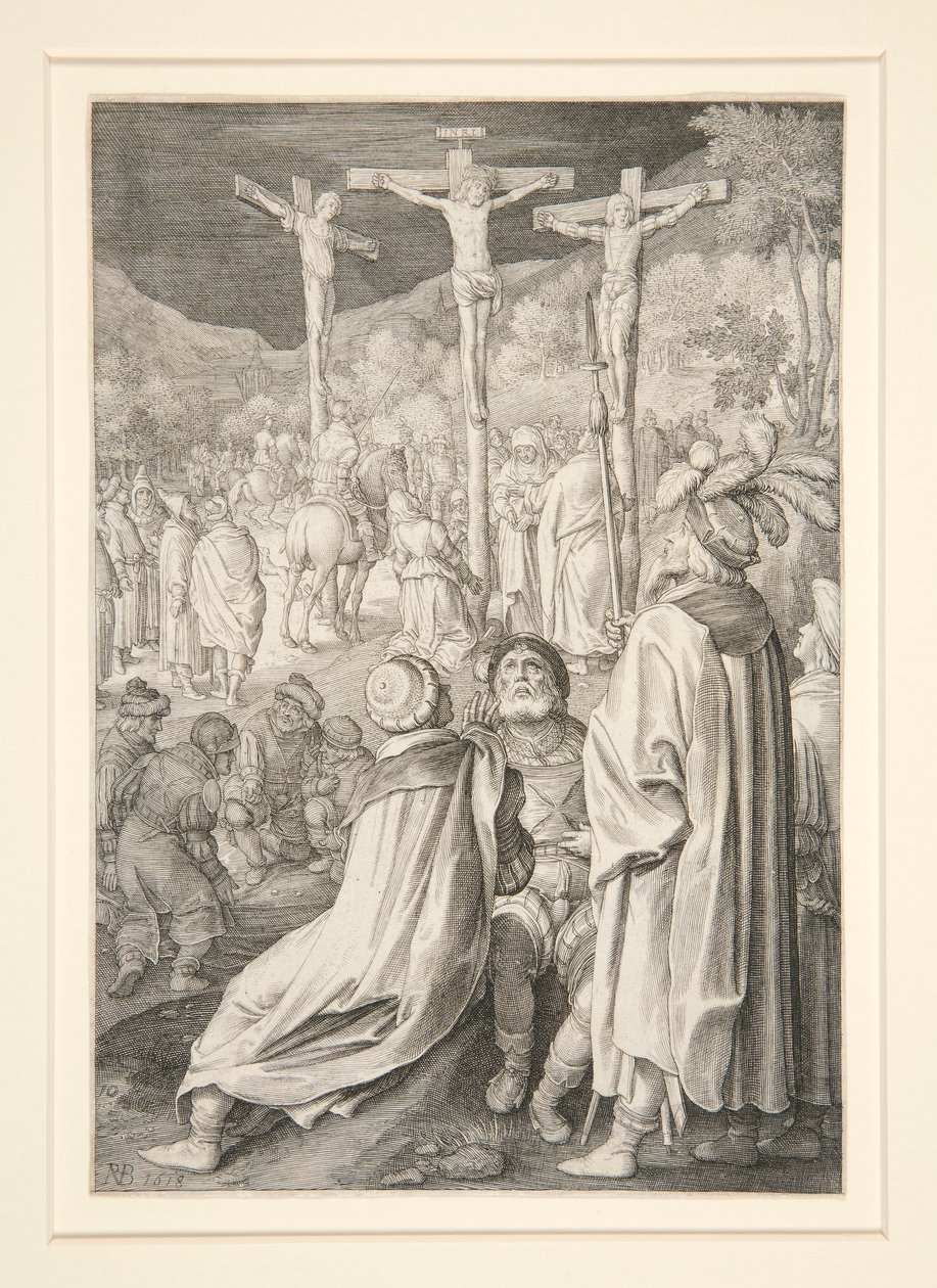 La Crucifixión (Serie Pasión) de Nicolaes de Bruyn