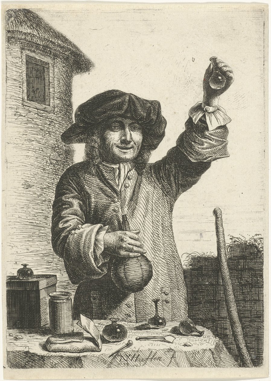 Curandero de Nicolaes van Haeften