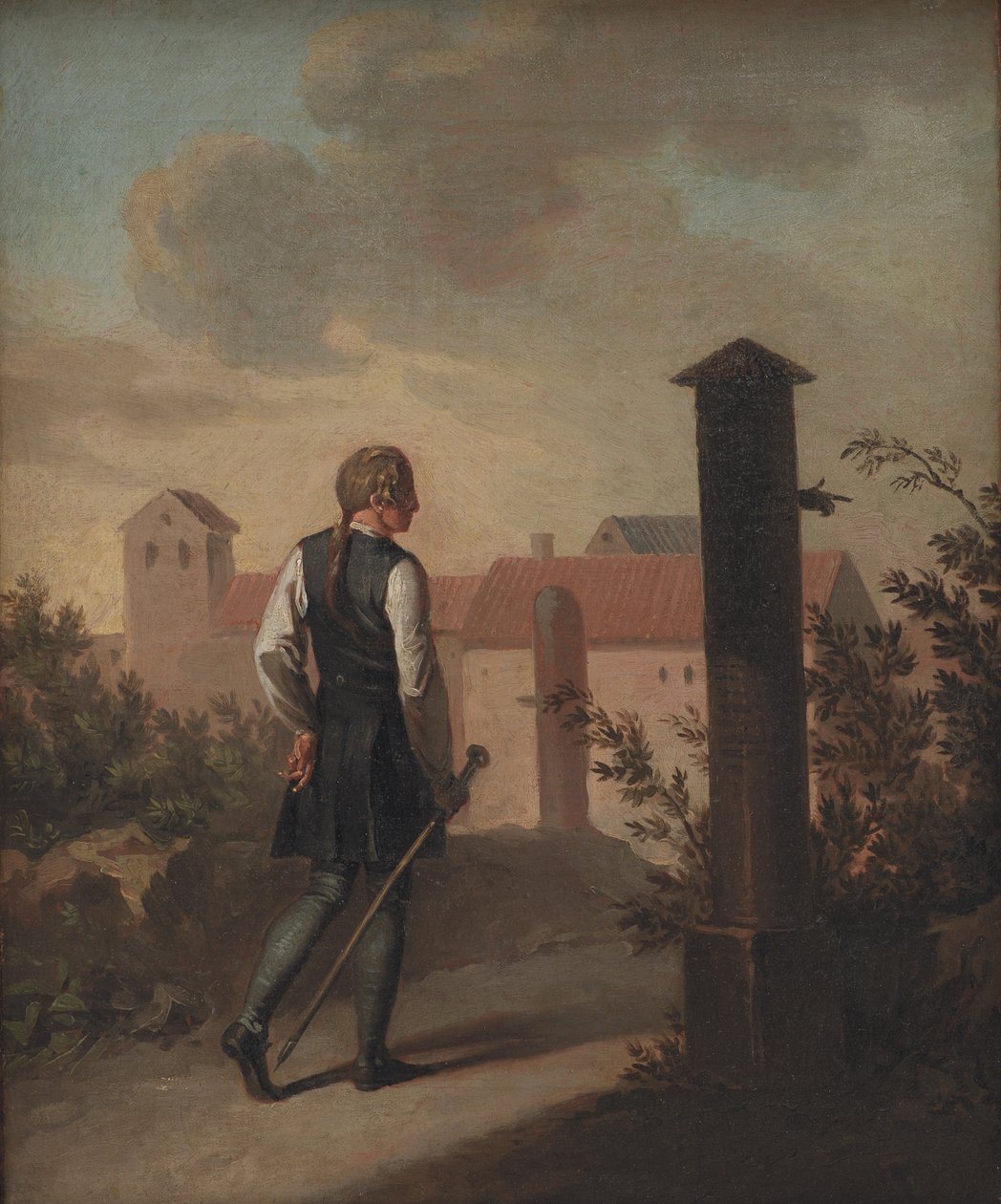Niels Klim en Potu de Nicolai Abildgaard