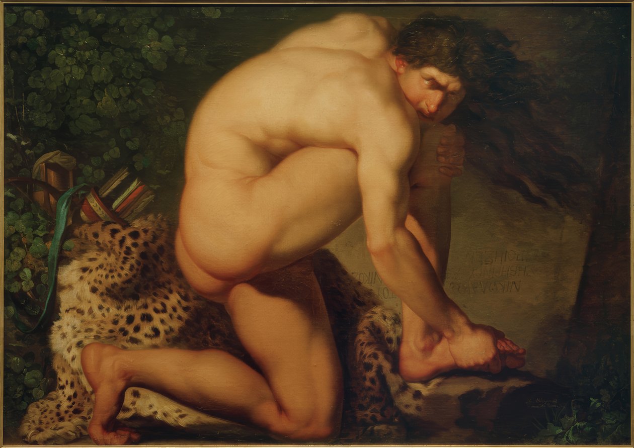 El herido Filóctetes de Nicolai Abraham Abildgaard