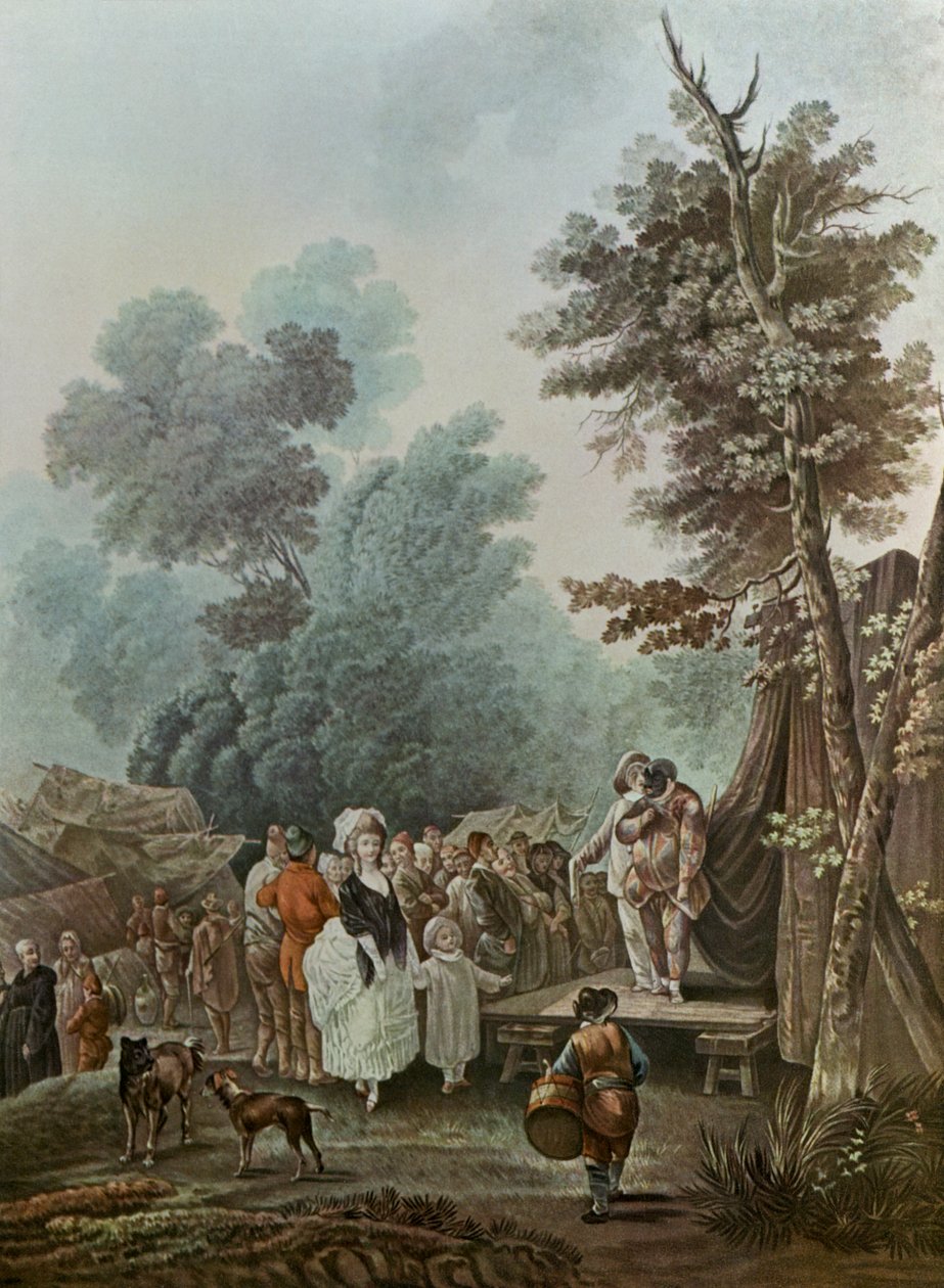 La feria del pueblo de Nicolas Antoine Taunay
