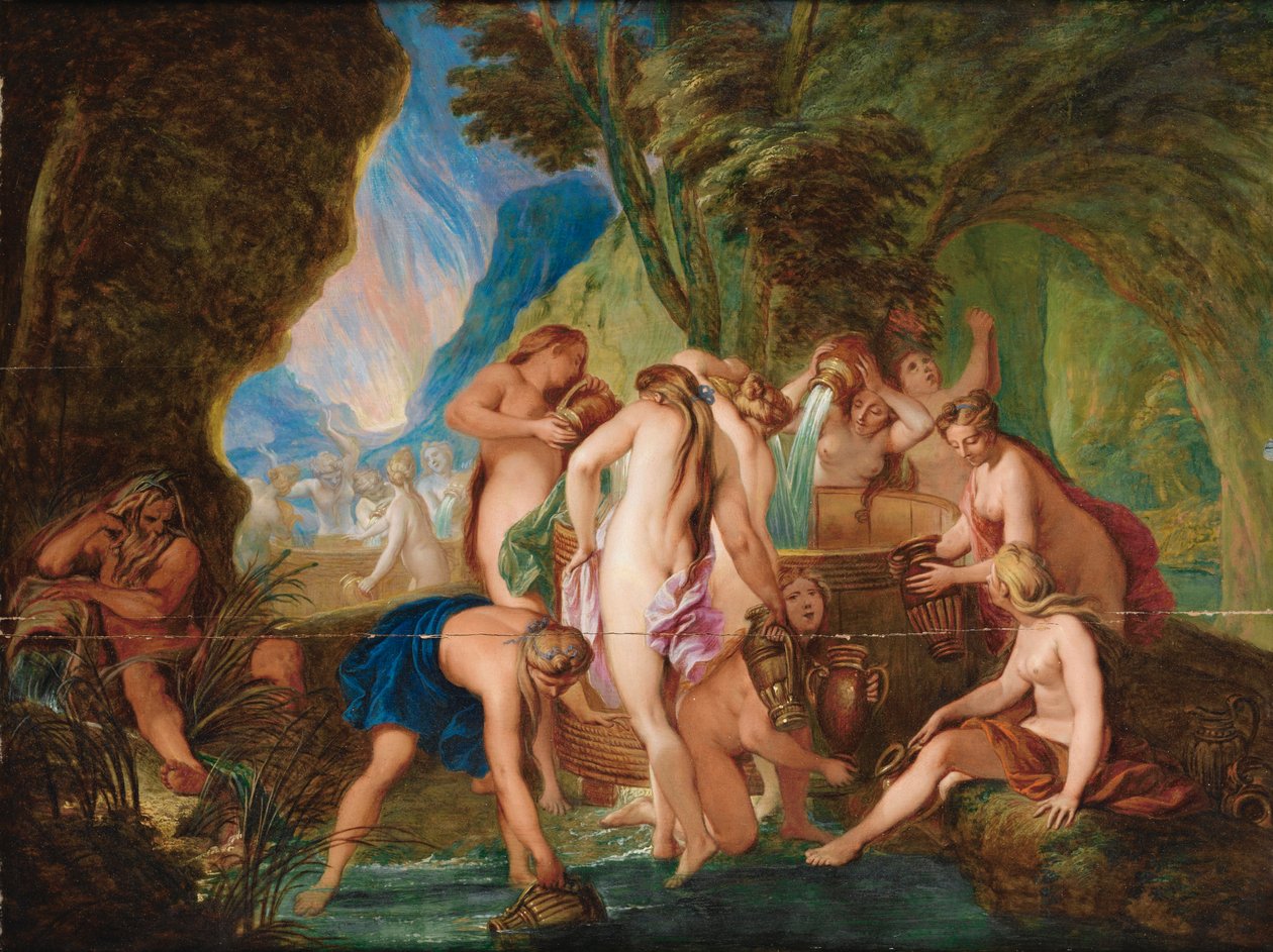 Las Danaides en el infierno de Nicolas Bertin