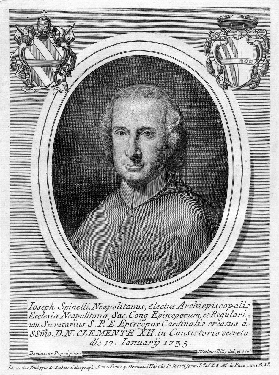 Retrato grabado de Nicolas Billy d’après Domenico Duprà