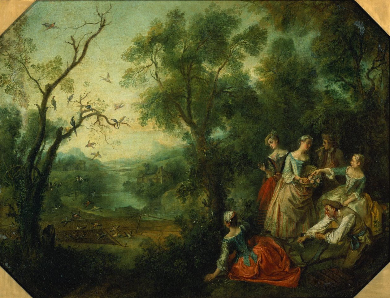 Primavera, 1738 de Nicolas Lancret