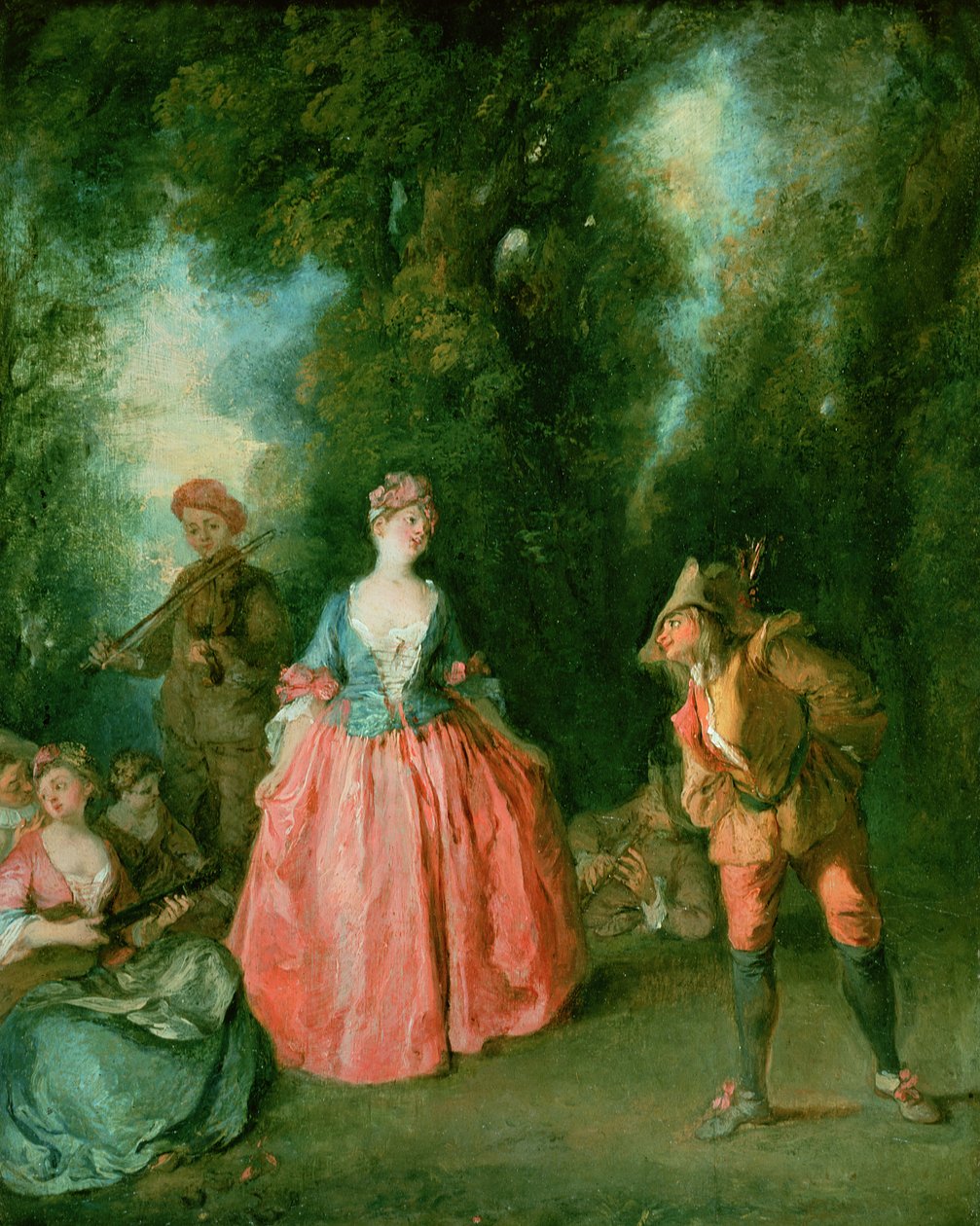 La danza de Nicolas Lancret