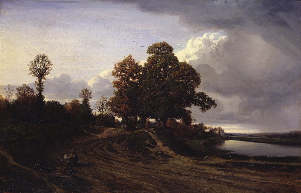 Vista del lago en Ville-d