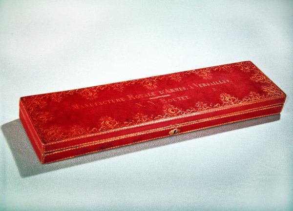 Funda de espada, estampada Manufacture Royale d