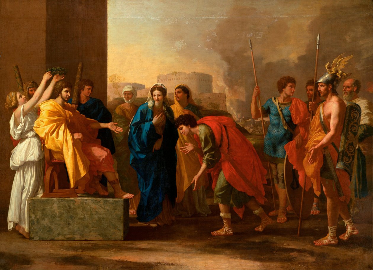 La continencia de Escipión de Nicolas Poussin