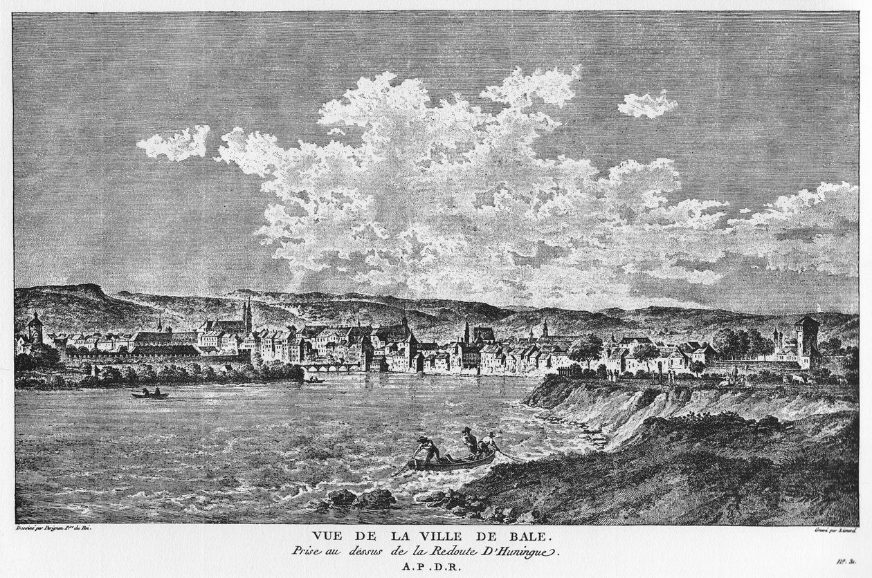 Vista de Basilea de Nicolas Pérignon, Jean Baptiſte Liénard