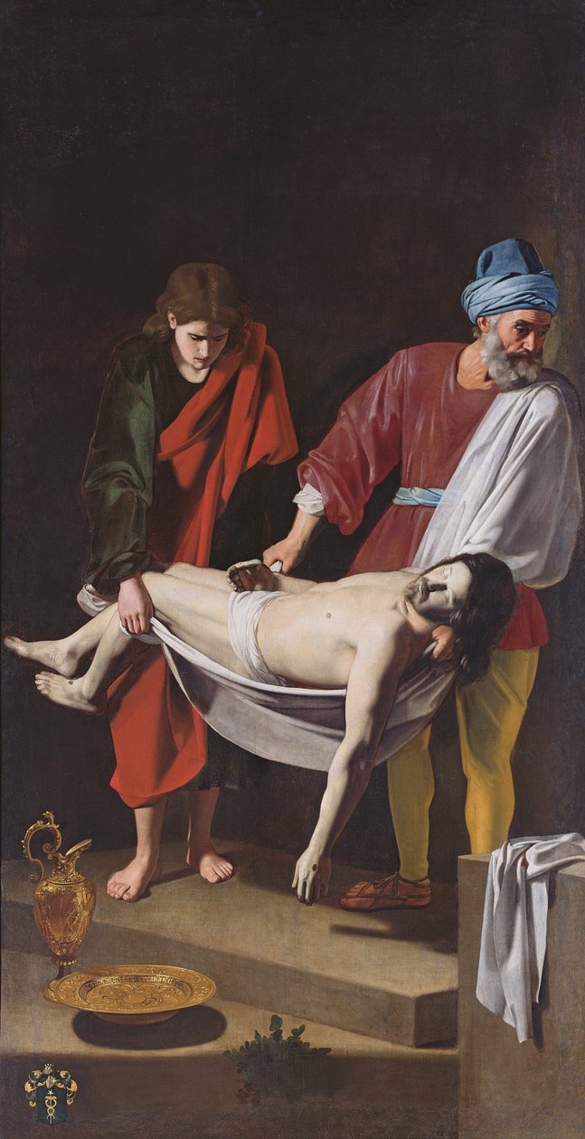 Cristo siendo llevado al sepulcro de Nicolas Tournier