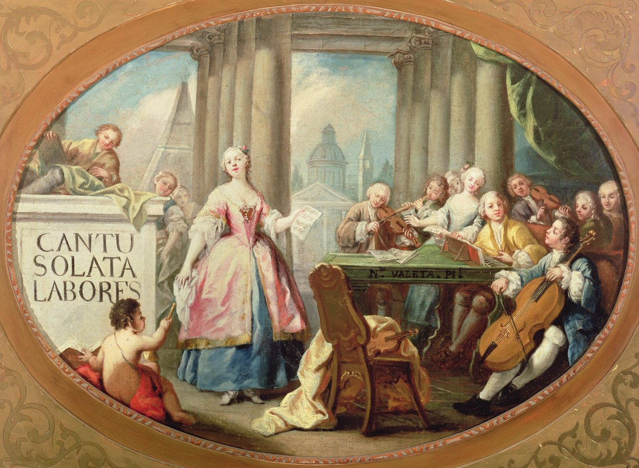 Alegoría de la Música de Nicolas Valeta