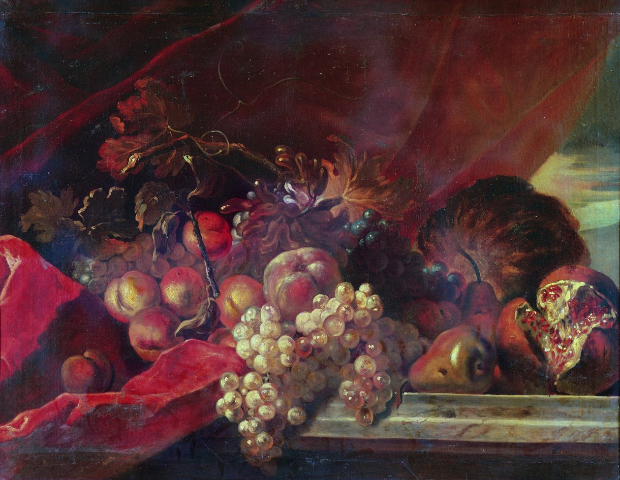 Naturaleza muerta de frutas de Nicolas de Largillière