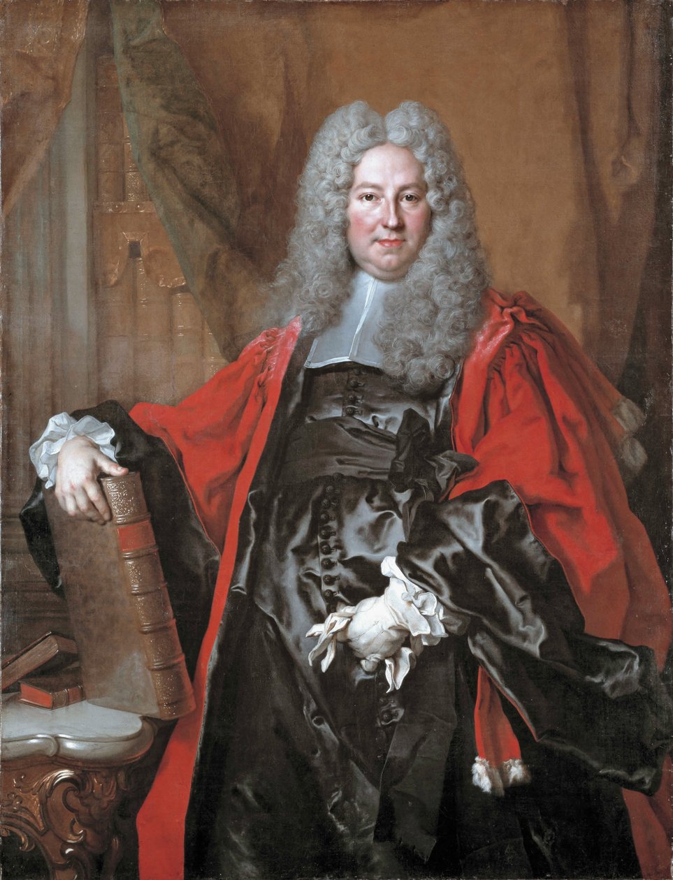Retrato de Barthélemy-Jean-Claude Pupil de Nicolas de Largillière