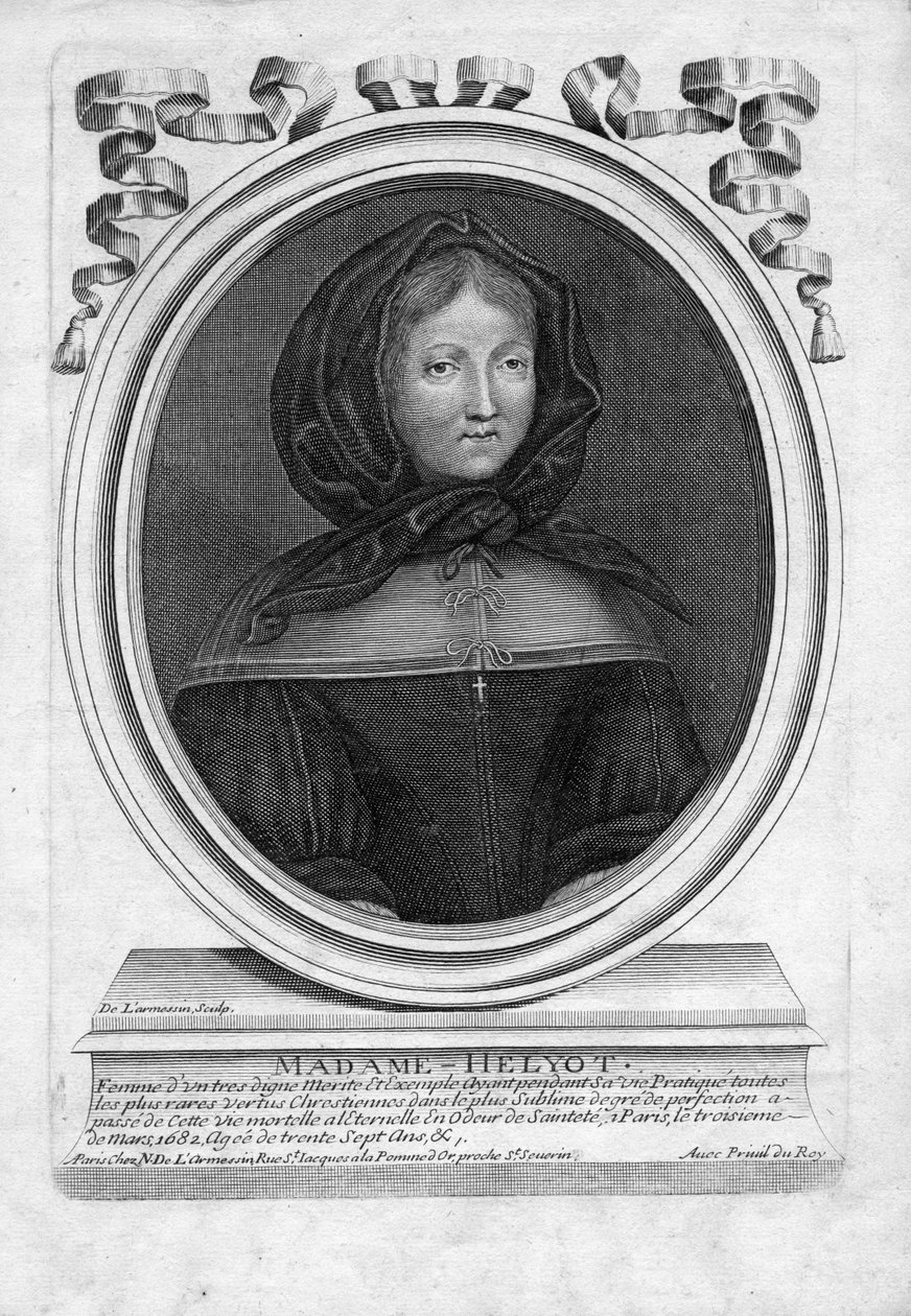Retrato grabado de Nicolas de Larmessin