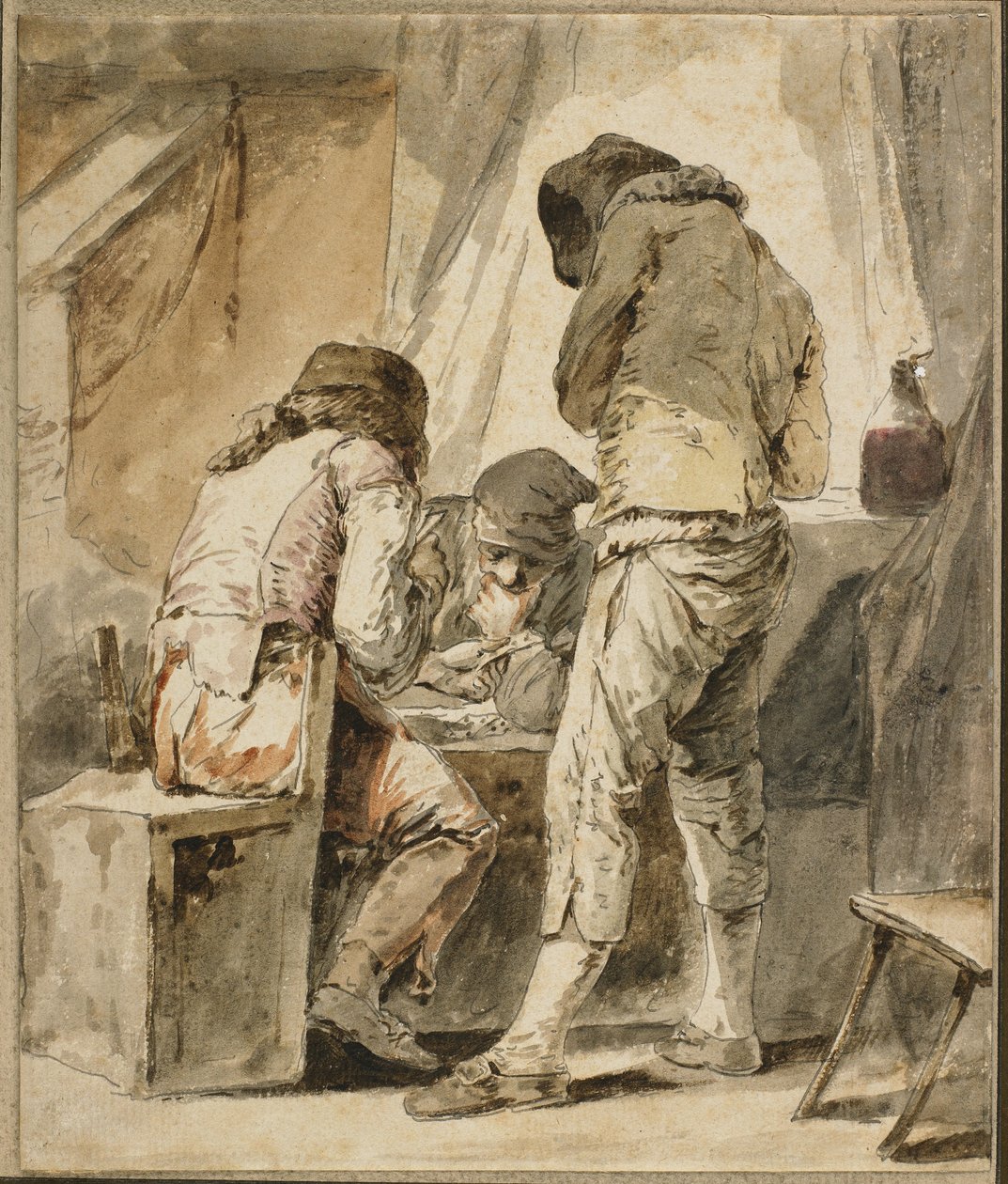 Un movimiento difícil, c. 1781 de Nicolas Bernard Lepicie