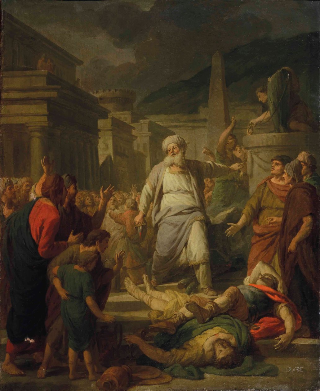 El celo de Matatías de Nicolas Bernard Lepicie