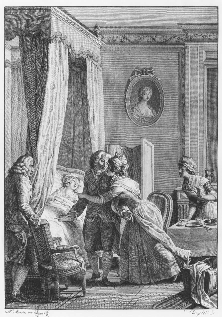 La visita del doctor de Boson, ilustración de 