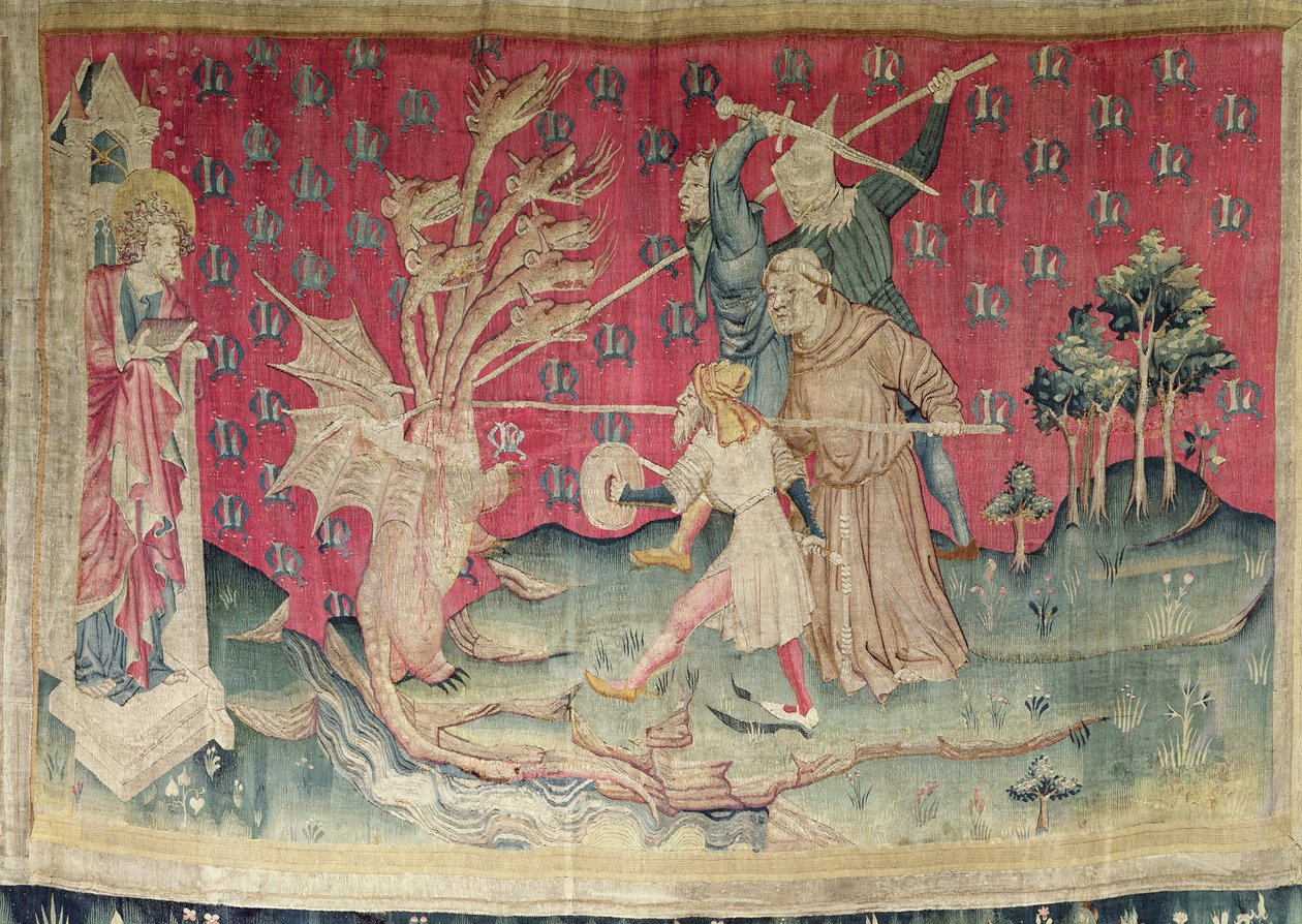 El dragón luchando con los siervos de Dios, no. 39 de 