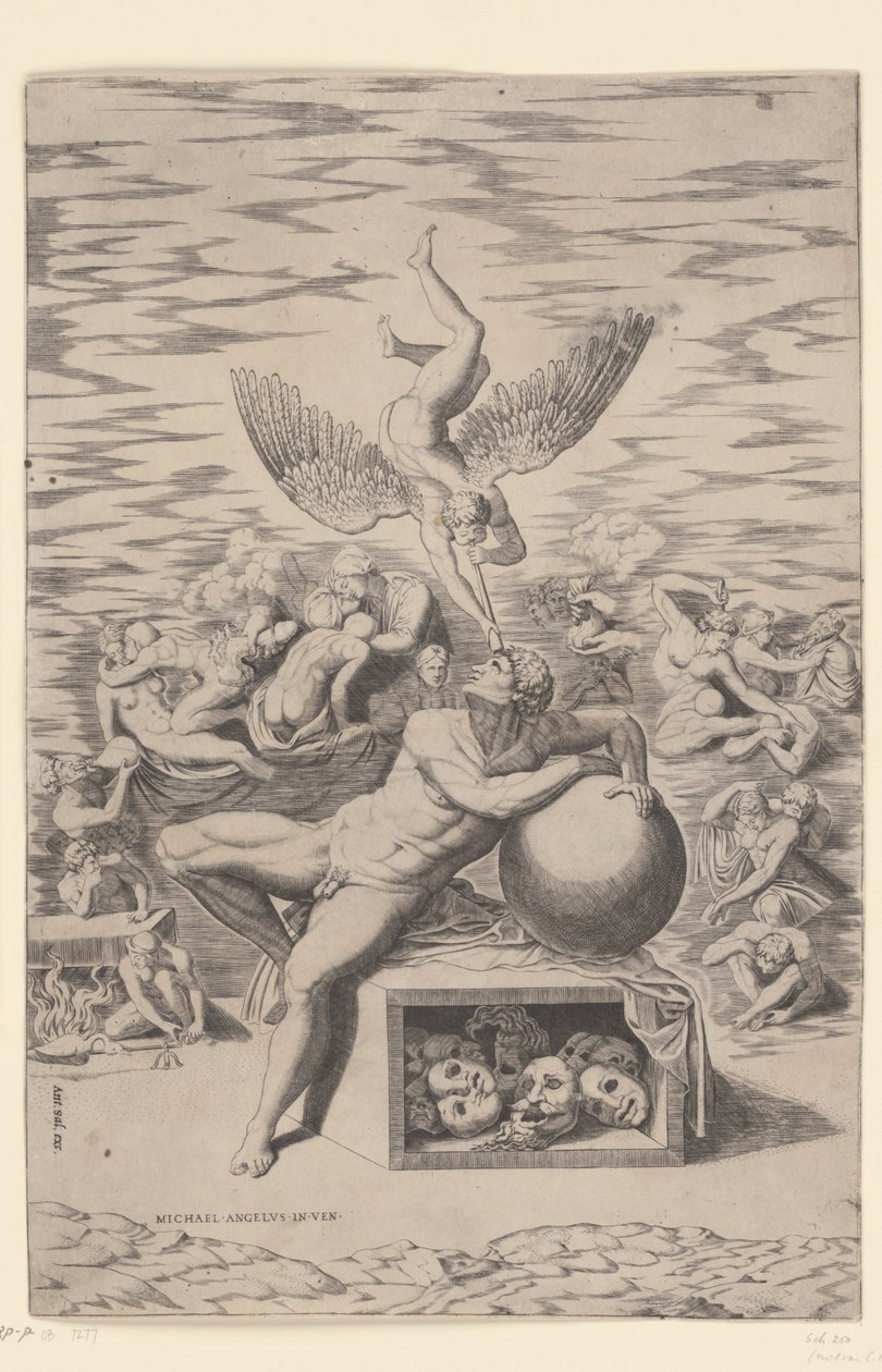 El sueño de Nicolas Beatrizet (attributed to)