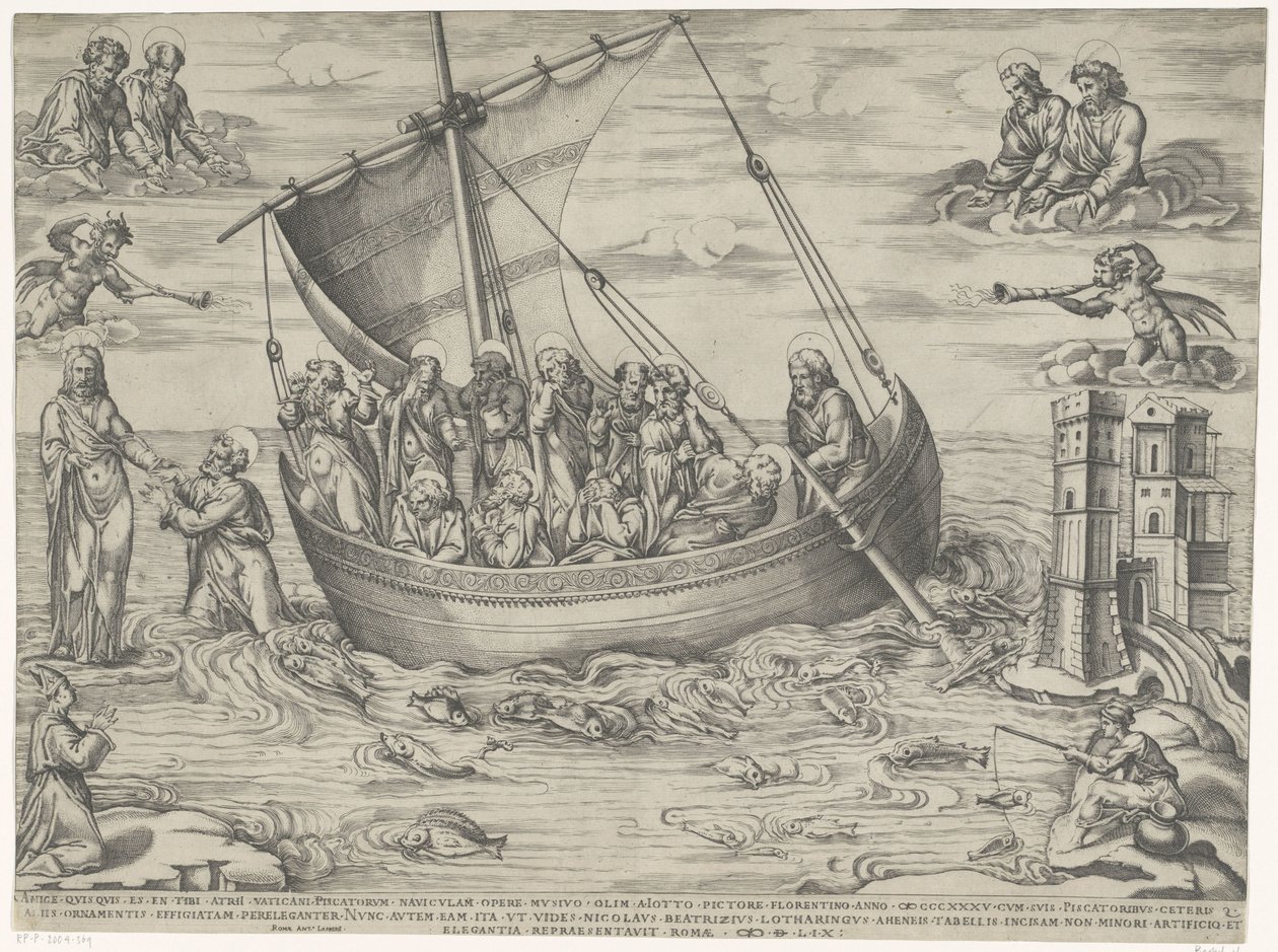 llamado de Pedro de Nicolas Beatrizet