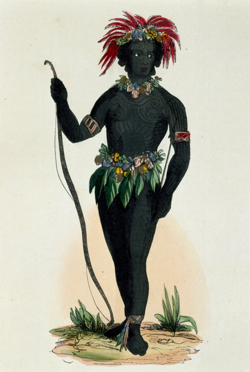 Guerrero de la Isla de la Masacre de Nicolas Dally