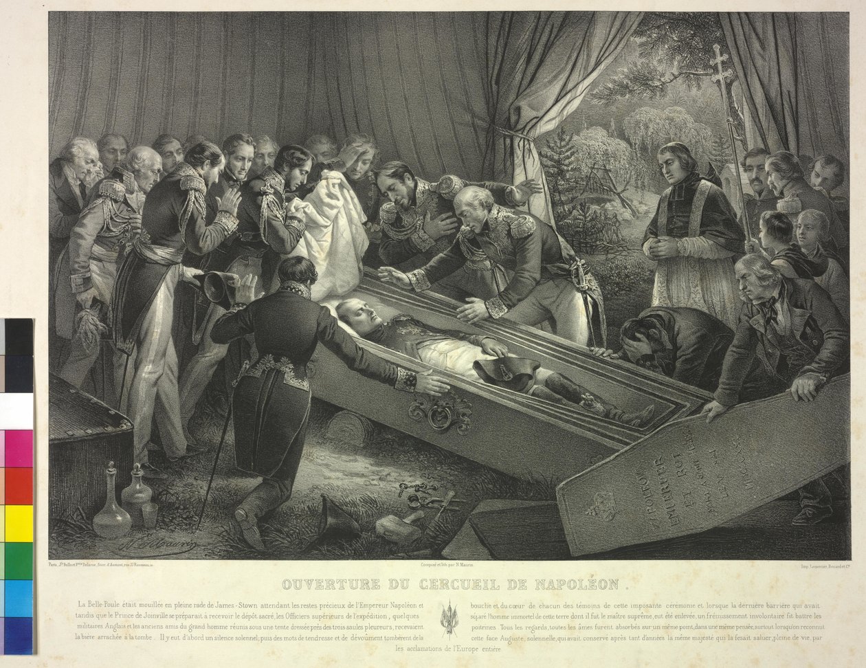 Emperador de Francia Napoleón I Bonaparte de Nicolas Eustache Maurin