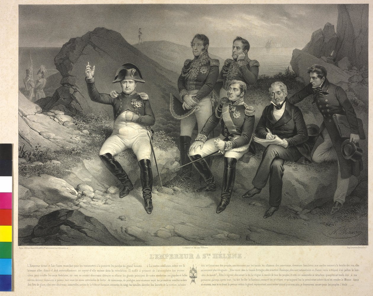 Napoleón I Bonaparte, Emperador de Francia de Nicolas Eustache Maurin