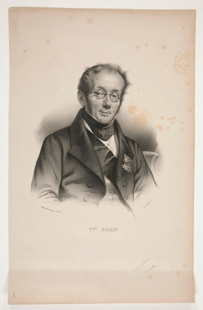 Retrato de [Barón Fran?ois-Joseph] Bosio de Nicolas Eustache Maurin