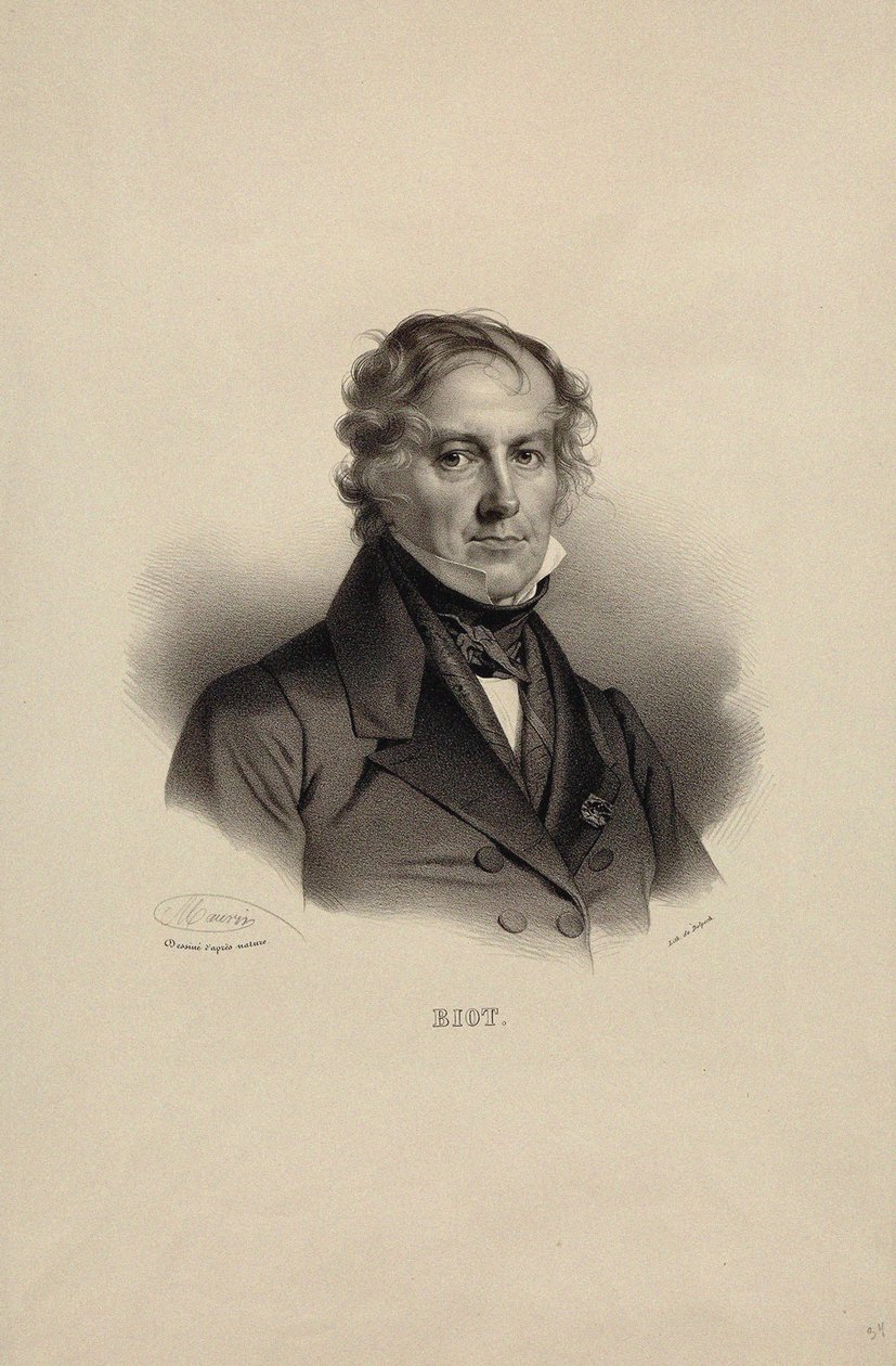 Retrato de Jean Baptiste Biot 1774-1862 de Nicolas Eustache Maurin