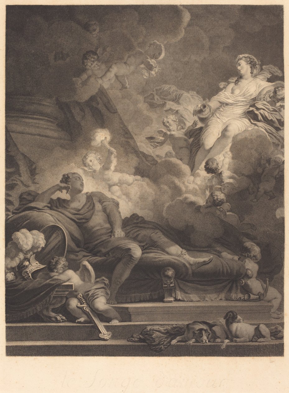 El Sueño del Amor de Nicolas Francois Regnault