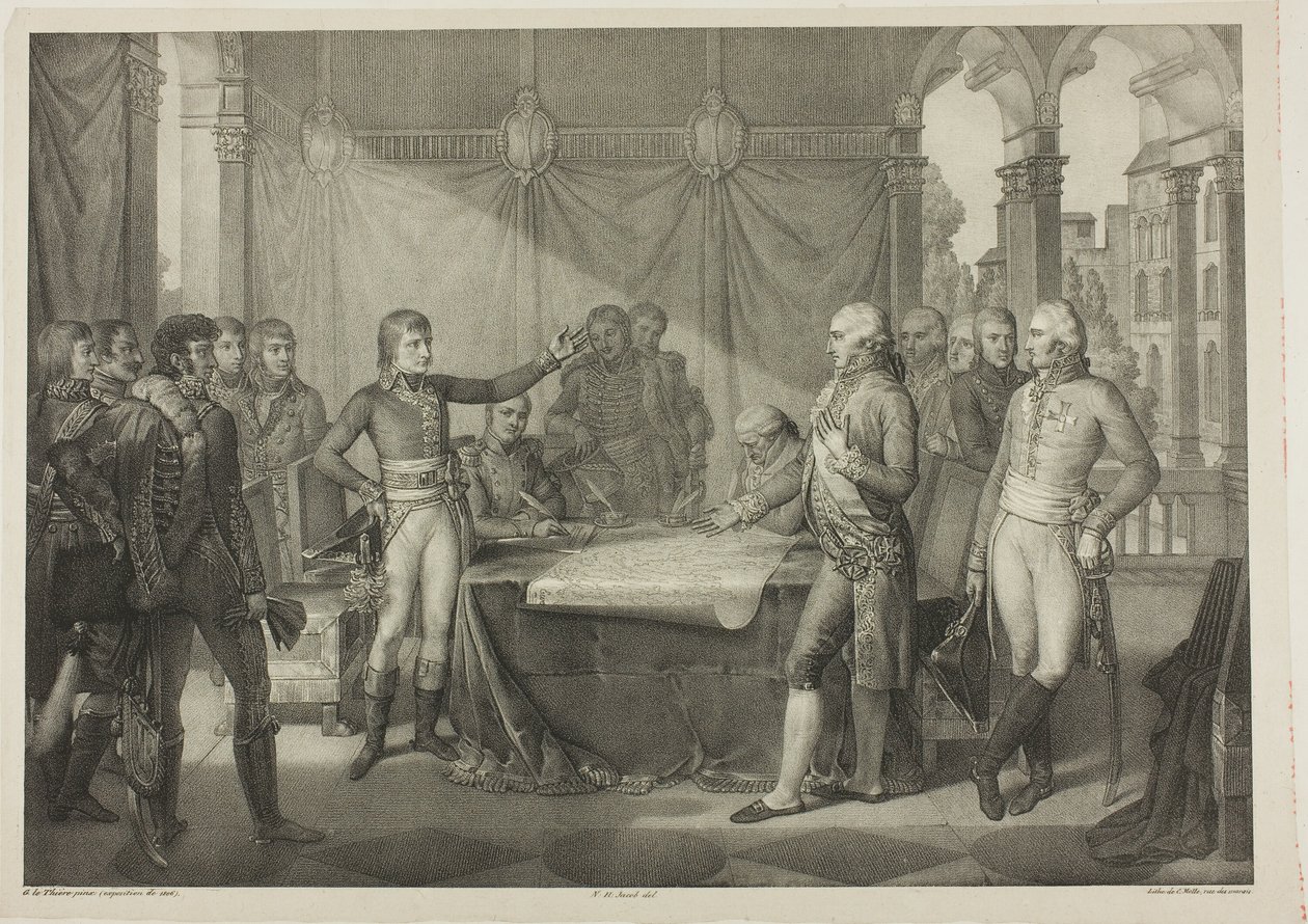 Tratado de Leoben de Nicolas Henri Jacob