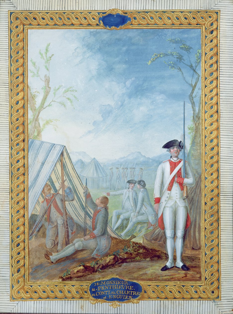 Uniformes de la infantería francesa durante la Guerra de Independencia Americana de Nicolas Hoffmann